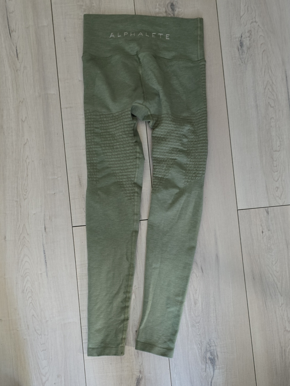 Alphalete Sage Green Seamless Leggings